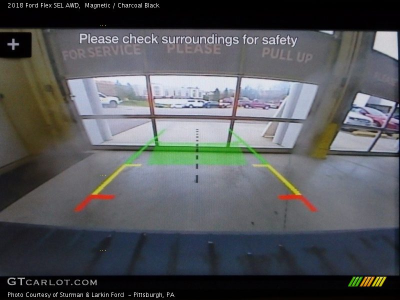 Magnetic / Charcoal Black 2018 Ford Flex SEL AWD