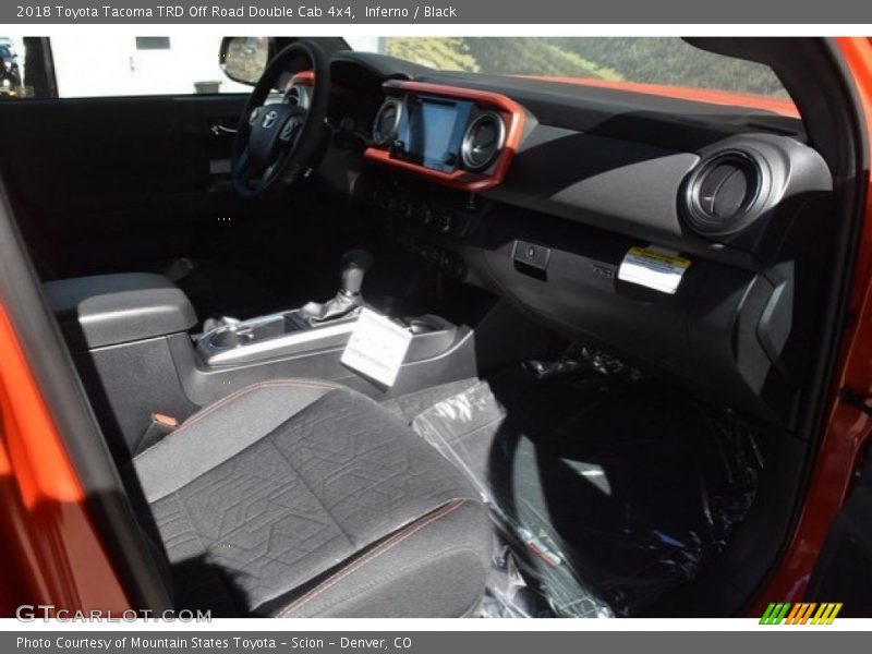 Inferno / Black 2018 Toyota Tacoma TRD Off Road Double Cab 4x4