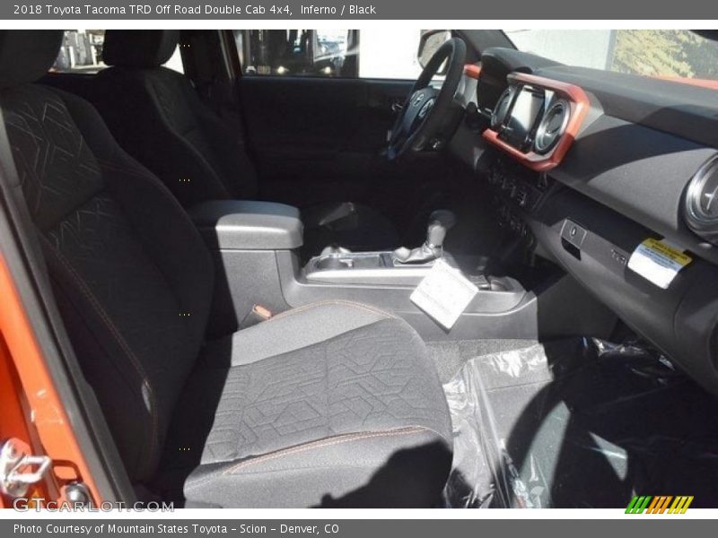 Inferno / Black 2018 Toyota Tacoma TRD Off Road Double Cab 4x4