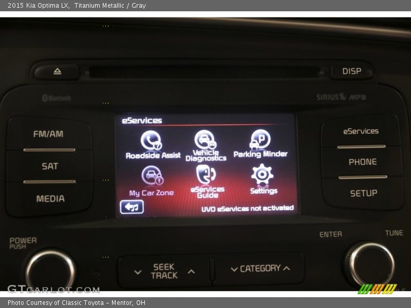 Titanium Metallic / Gray 2015 Kia Optima LX