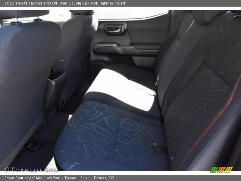 Inferno / Black 2018 Toyota Tacoma TRD Off Road Double Cab 4x4