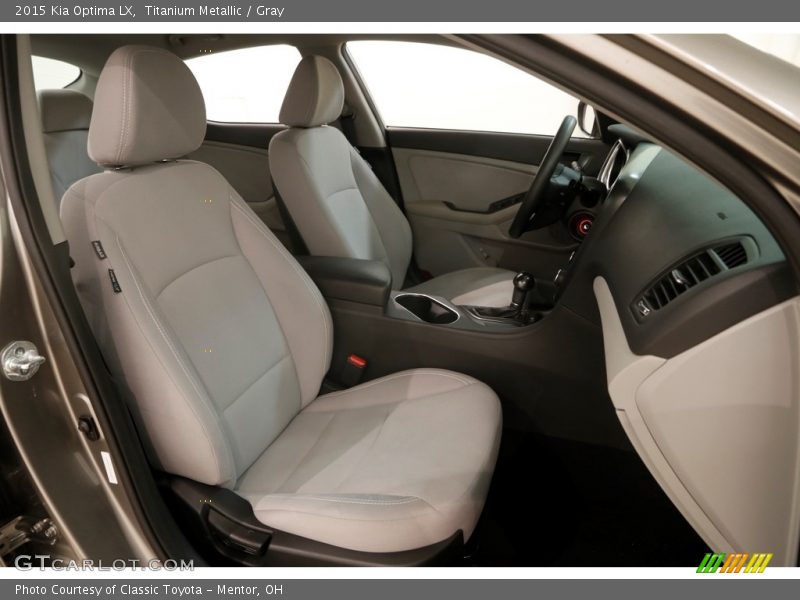Titanium Metallic / Gray 2015 Kia Optima LX