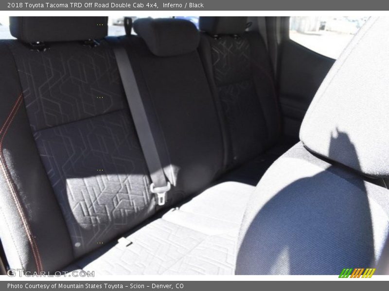 Inferno / Black 2018 Toyota Tacoma TRD Off Road Double Cab 4x4