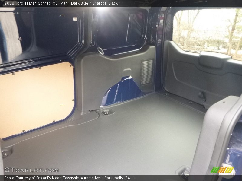 Dark Blue / Charcoal Black 2018 Ford Transit Connect XLT Van