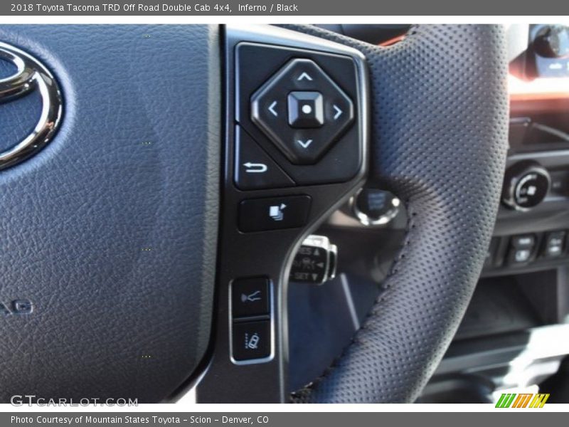 Inferno / Black 2018 Toyota Tacoma TRD Off Road Double Cab 4x4