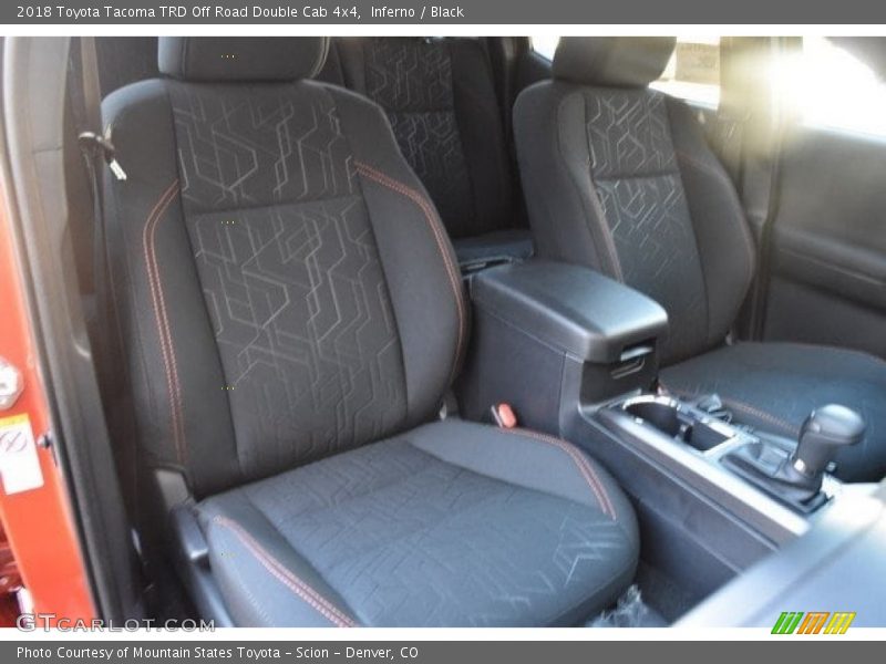 Inferno / Black 2018 Toyota Tacoma TRD Off Road Double Cab 4x4
