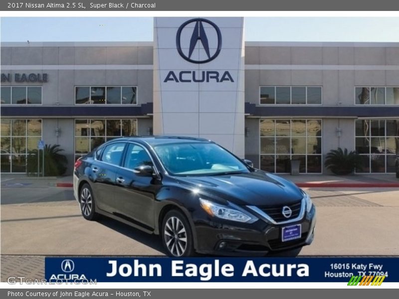 Super Black / Charcoal 2017 Nissan Altima 2.5 SL