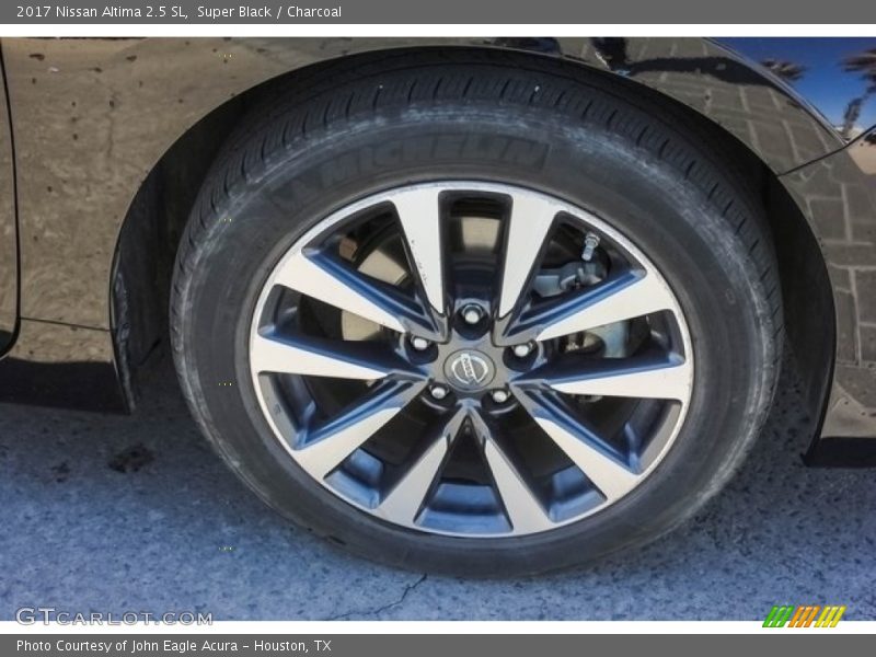 Super Black / Charcoal 2017 Nissan Altima 2.5 SL