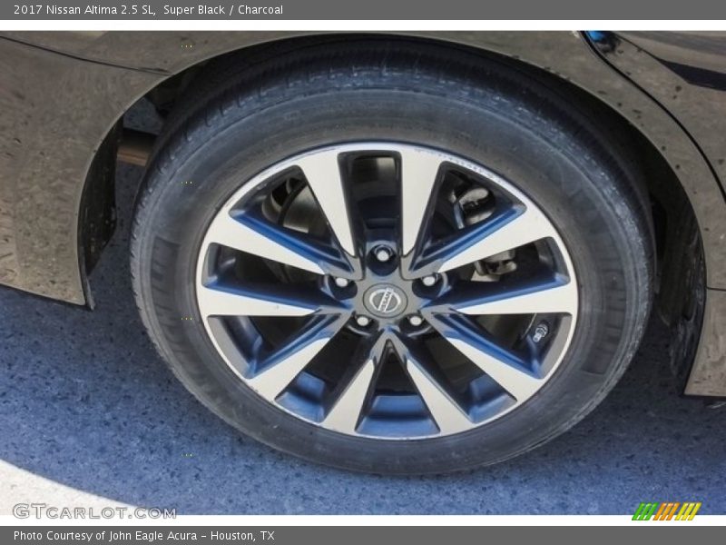 Super Black / Charcoal 2017 Nissan Altima 2.5 SL
