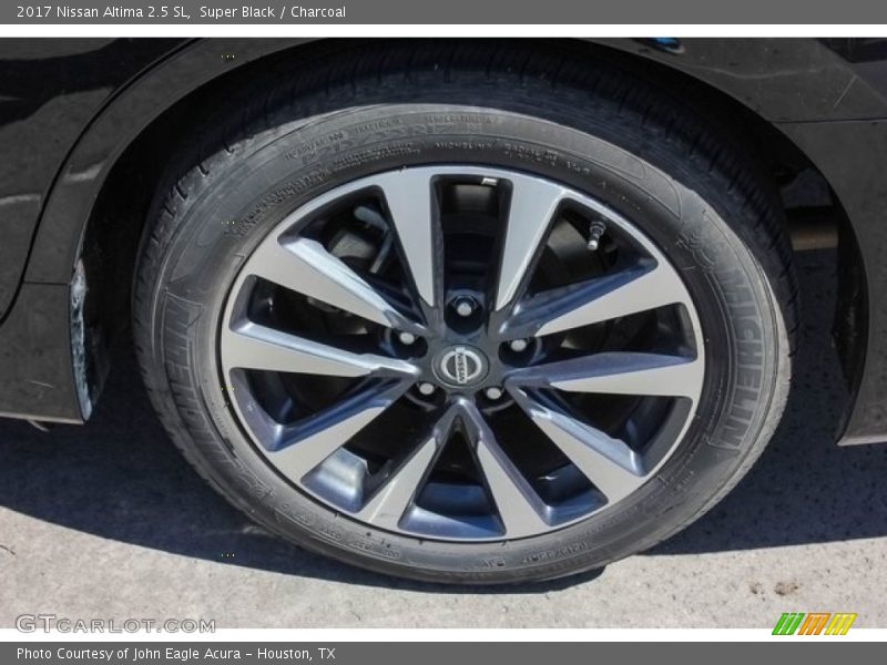 Super Black / Charcoal 2017 Nissan Altima 2.5 SL