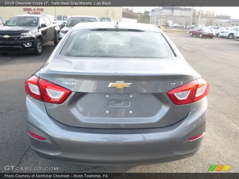 Satin Steel Gray Metallic / Jet Black 2018 Chevrolet Cruze LT