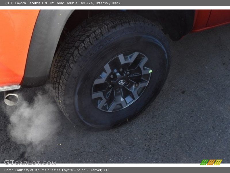 Inferno / Black 2018 Toyota Tacoma TRD Off Road Double Cab 4x4