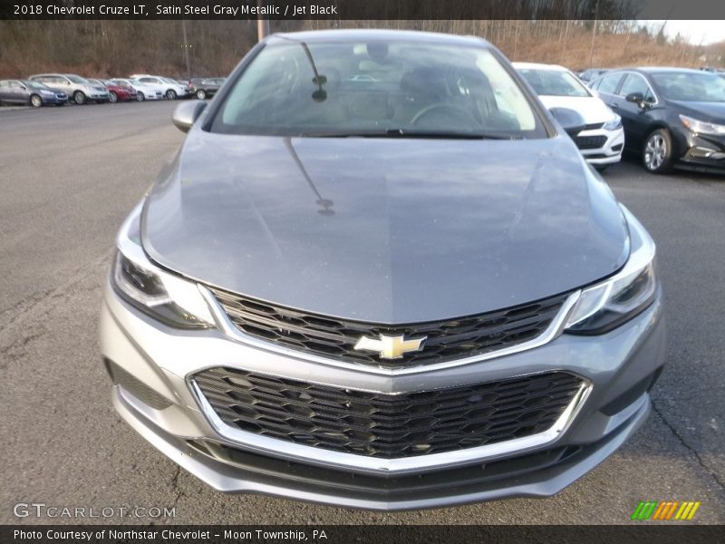 Satin Steel Gray Metallic / Jet Black 2018 Chevrolet Cruze LT