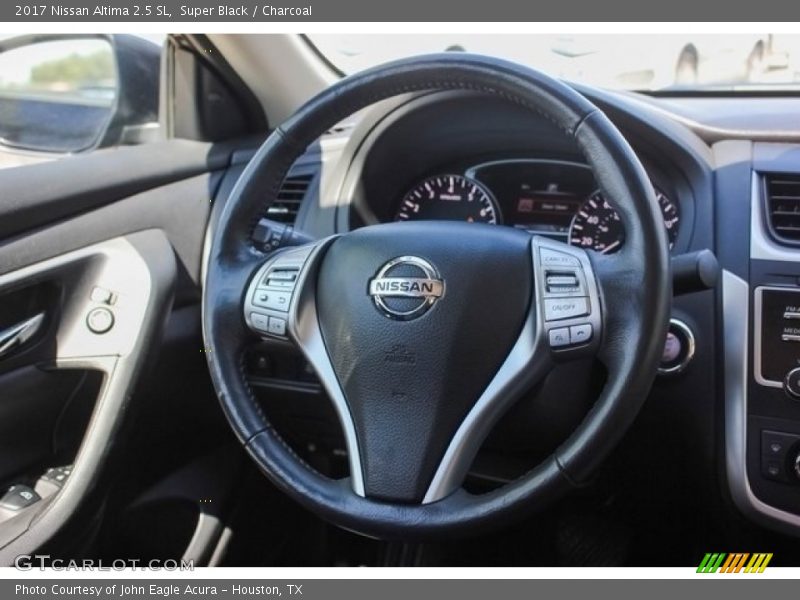 Super Black / Charcoal 2017 Nissan Altima 2.5 SL