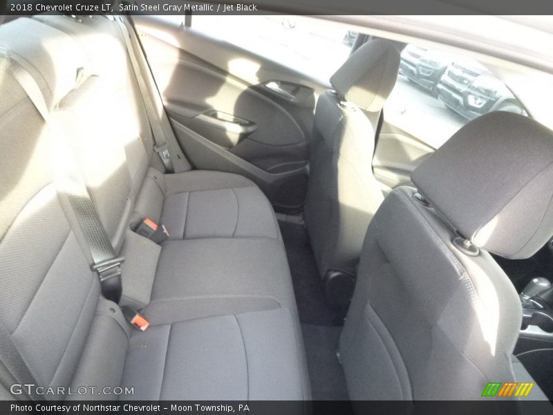 Satin Steel Gray Metallic / Jet Black 2018 Chevrolet Cruze LT