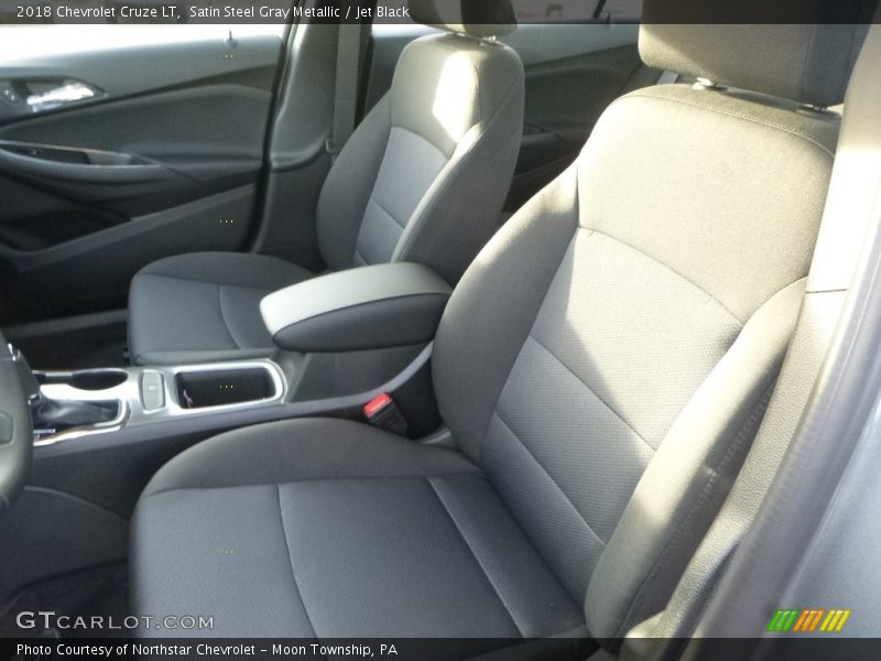 Satin Steel Gray Metallic / Jet Black 2018 Chevrolet Cruze LT