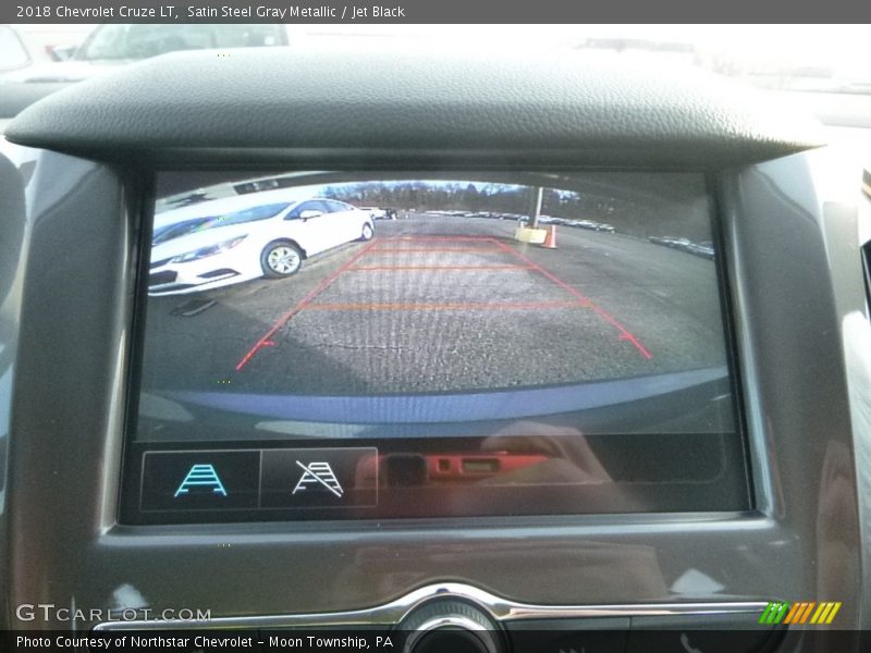 Satin Steel Gray Metallic / Jet Black 2018 Chevrolet Cruze LT
