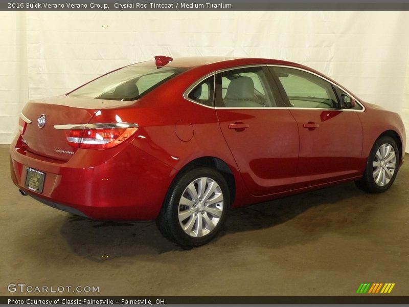 Crystal Red Tintcoat / Medium Titanium 2016 Buick Verano Verano Group