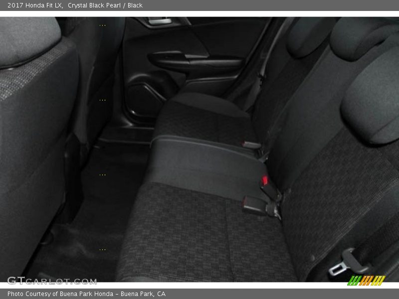 Crystal Black Pearl / Black 2017 Honda Fit LX