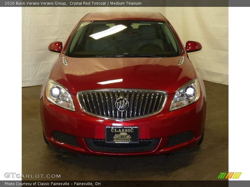 Crystal Red Tintcoat / Medium Titanium 2016 Buick Verano Verano Group