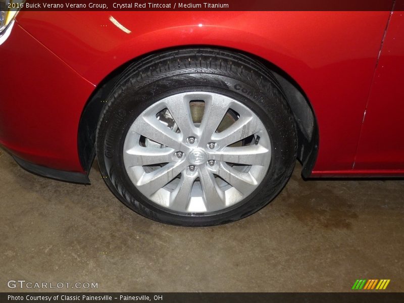 Crystal Red Tintcoat / Medium Titanium 2016 Buick Verano Verano Group
