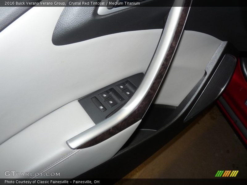 Crystal Red Tintcoat / Medium Titanium 2016 Buick Verano Verano Group