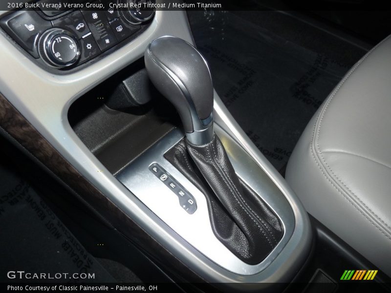 Crystal Red Tintcoat / Medium Titanium 2016 Buick Verano Verano Group