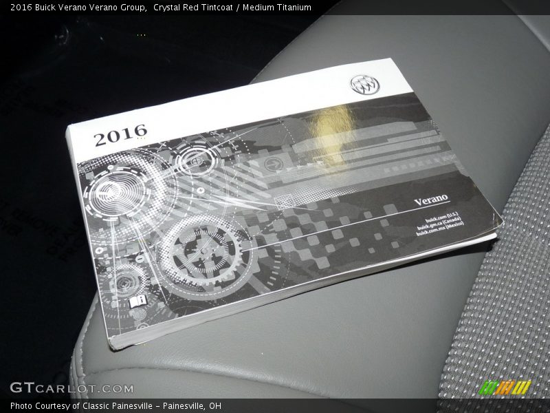 Crystal Red Tintcoat / Medium Titanium 2016 Buick Verano Verano Group
