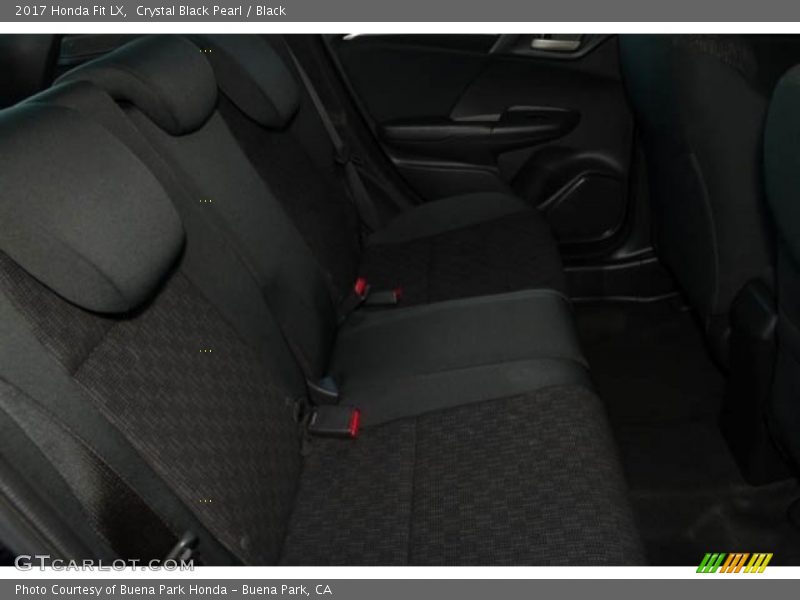 Crystal Black Pearl / Black 2017 Honda Fit LX