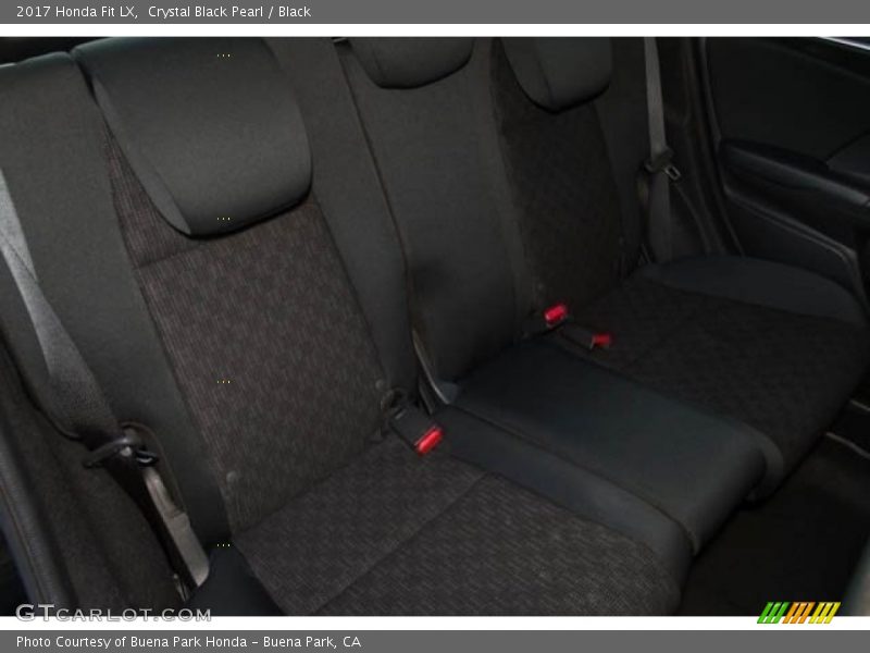 Crystal Black Pearl / Black 2017 Honda Fit LX