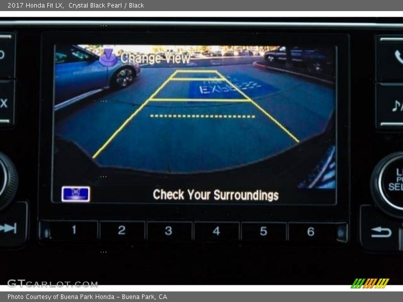 Crystal Black Pearl / Black 2017 Honda Fit LX