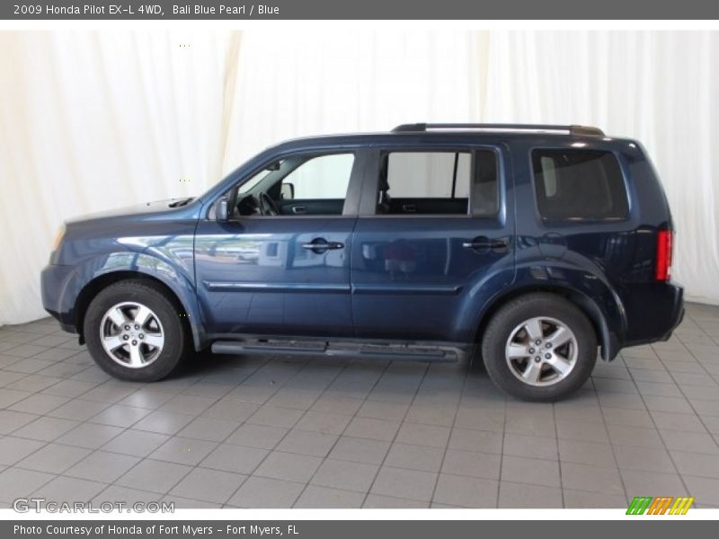 Bali Blue Pearl / Blue 2009 Honda Pilot EX-L 4WD