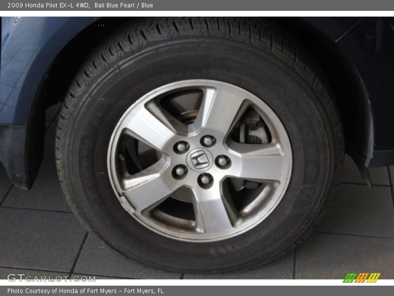 Bali Blue Pearl / Blue 2009 Honda Pilot EX-L 4WD