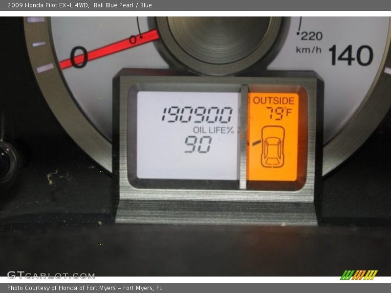 Bali Blue Pearl / Blue 2009 Honda Pilot EX-L 4WD