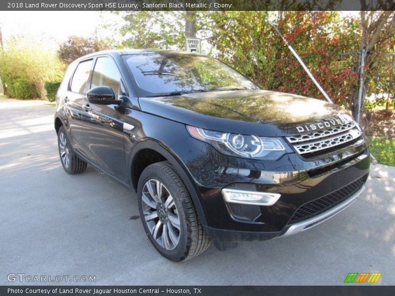 Santorini Black Metallic / Ebony 2018 Land Rover Discovery Sport HSE Luxury