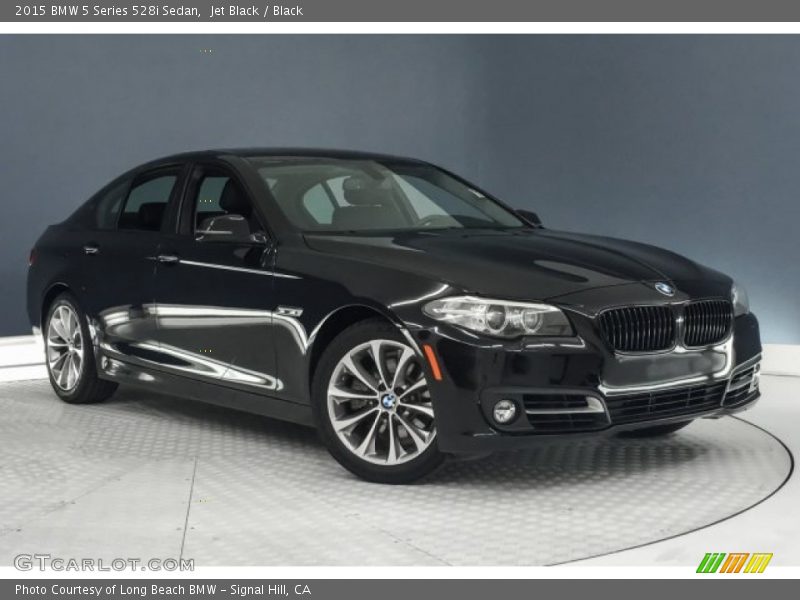 Jet Black / Black 2015 BMW 5 Series 528i Sedan