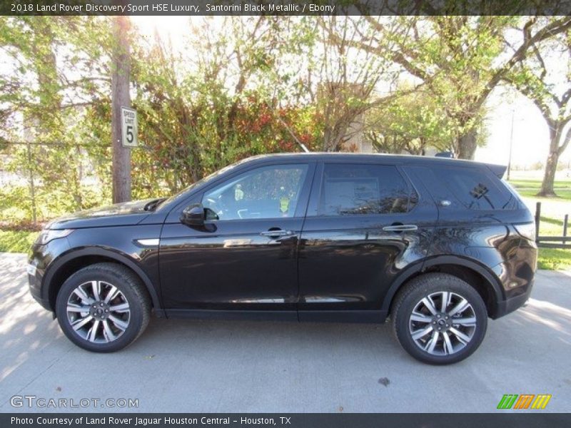 Santorini Black Metallic / Ebony 2018 Land Rover Discovery Sport HSE Luxury