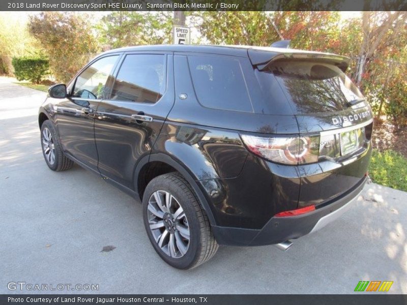 Santorini Black Metallic / Ebony 2018 Land Rover Discovery Sport HSE Luxury