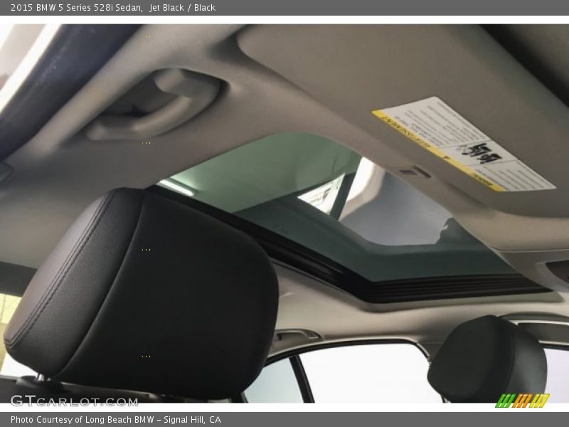 Jet Black / Black 2015 BMW 5 Series 528i Sedan