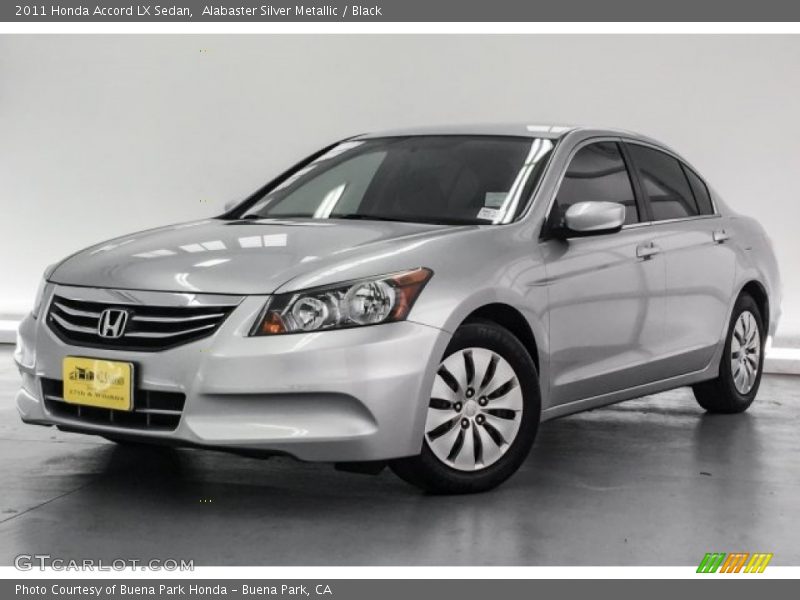 Alabaster Silver Metallic / Black 2011 Honda Accord LX Sedan