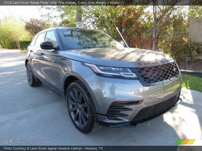 Corris Grey Metallic / Ebony 2018 Land Rover Range Rover Velar First Edition