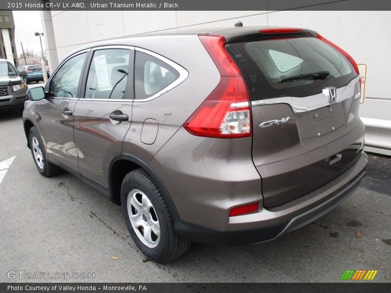 Urban Titanium Metallic / Black 2015 Honda CR-V LX AWD