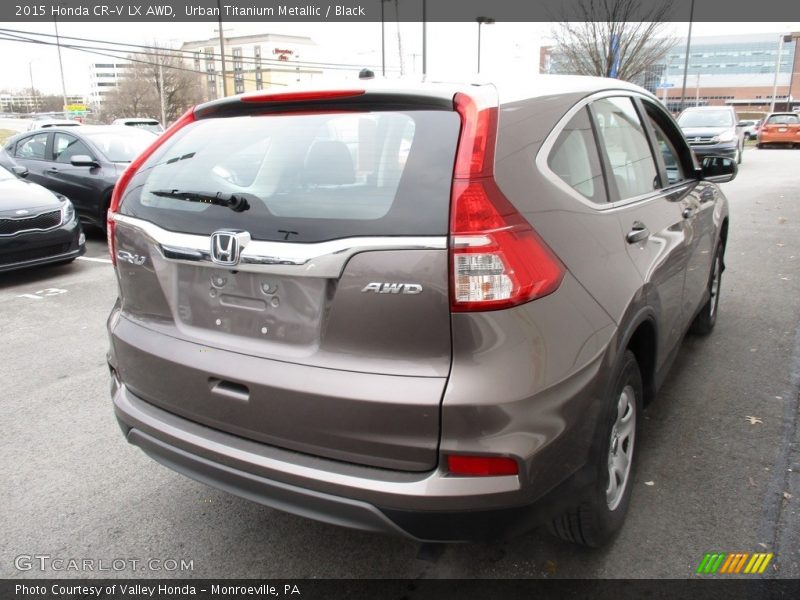 Urban Titanium Metallic / Black 2015 Honda CR-V LX AWD