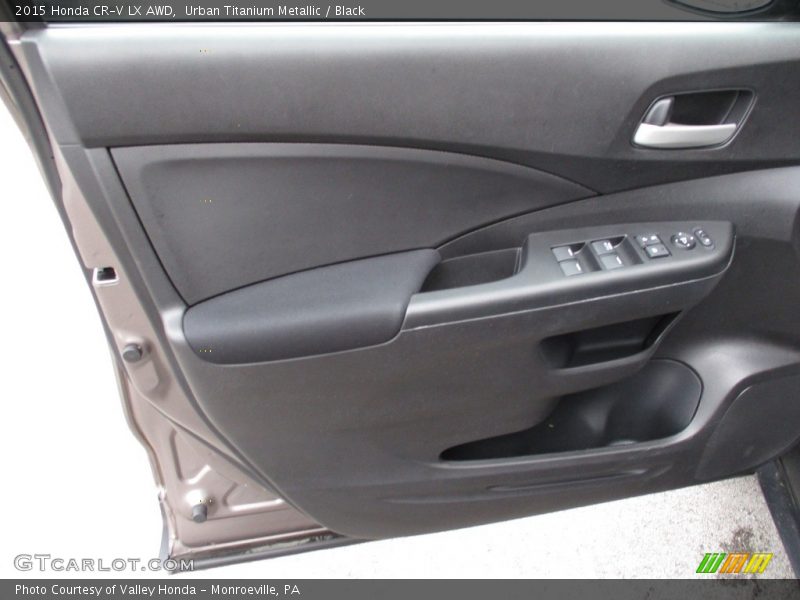 Urban Titanium Metallic / Black 2015 Honda CR-V LX AWD