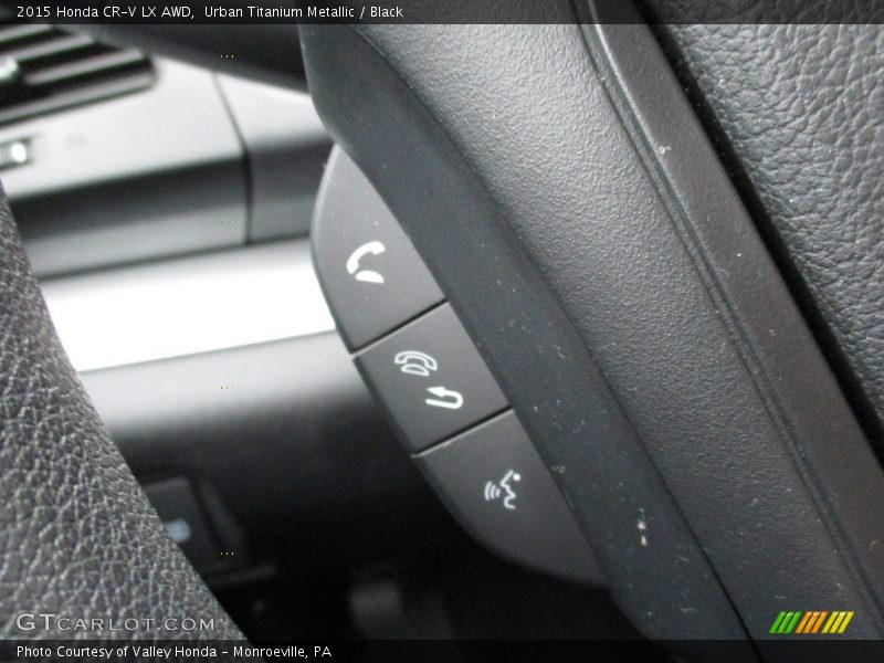 Urban Titanium Metallic / Black 2015 Honda CR-V LX AWD