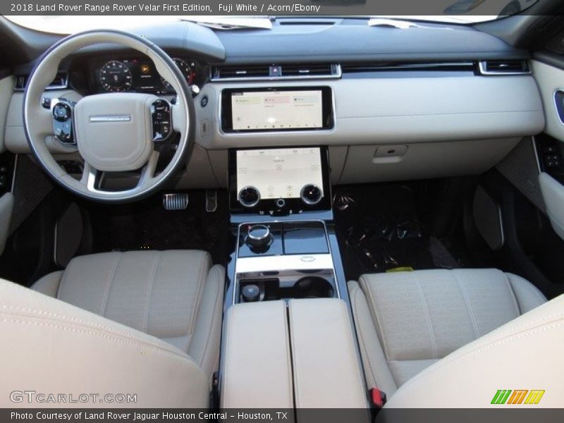Fuji White / Acorn/Ebony 2018 Land Rover Range Rover Velar First Edition