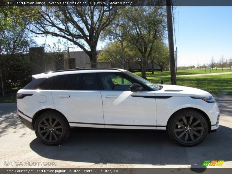 Fuji White / Acorn/Ebony 2018 Land Rover Range Rover Velar First Edition