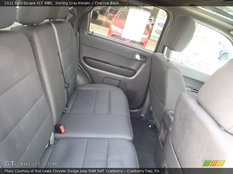 Sterling Gray Metallic / Charcoal Black 2012 Ford Escape XLT 4WD
