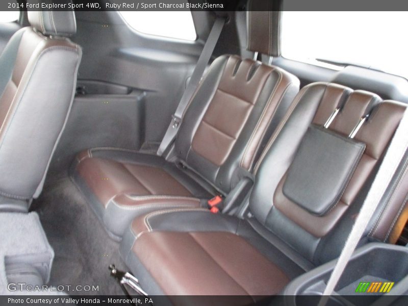 Ruby Red / Sport Charcoal Black/Sienna 2014 Ford Explorer Sport 4WD