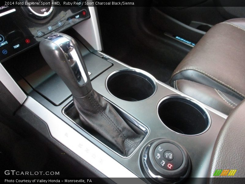 Ruby Red / Sport Charcoal Black/Sienna 2014 Ford Explorer Sport 4WD